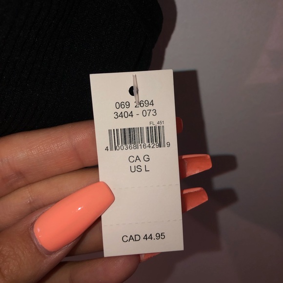 Black & Gold Aerie Bralette - Picture 3 of 5